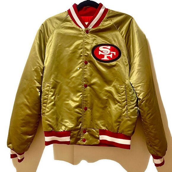 VTG 90s 49ers SF Chalkline jacket - Picture 2 of 5